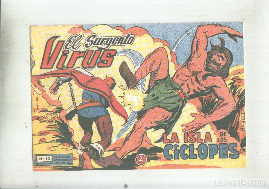 Fumetti: Facsimil: El Sargento Virus numero 10 &nbsp;La isla de losa ciclop&egrave;s - Iba&ntilde;ez