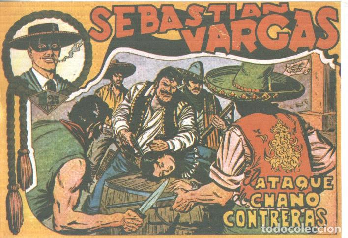 Fumetti: Sebastian Vargas el renegado facsimil numero 14: el ataque de Chano Contreras - Jose Ortiz