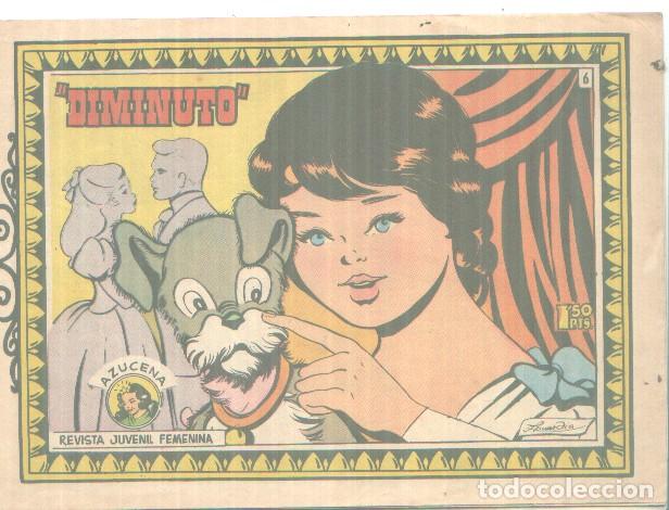 Comics: Coleccion Azucena numero 006: Diminuto, dibujo Laguardia - varios