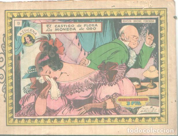 Comics: Coleccion Azucena extraordinario numero 010: El castigo de Flora, dibujo M.Pascual - varios