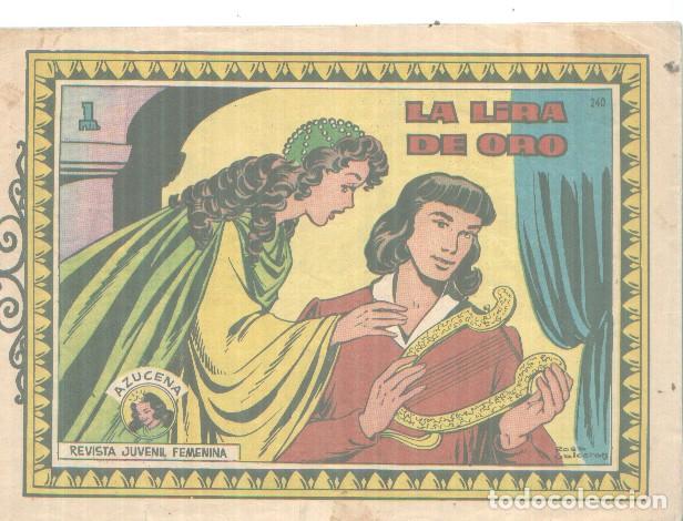 Comics: Coleccion Azucena numero 240: La lira de oro - varios