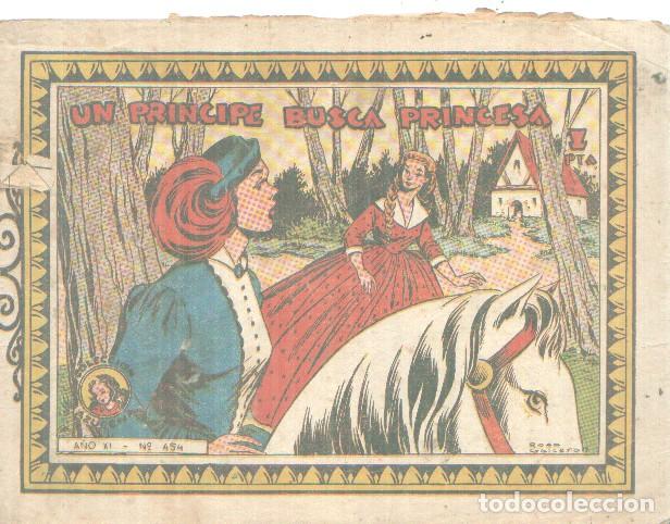 Comics: Coleccion Azucena numero 454: Un principe busca princesa (roto en cubierta) - varios