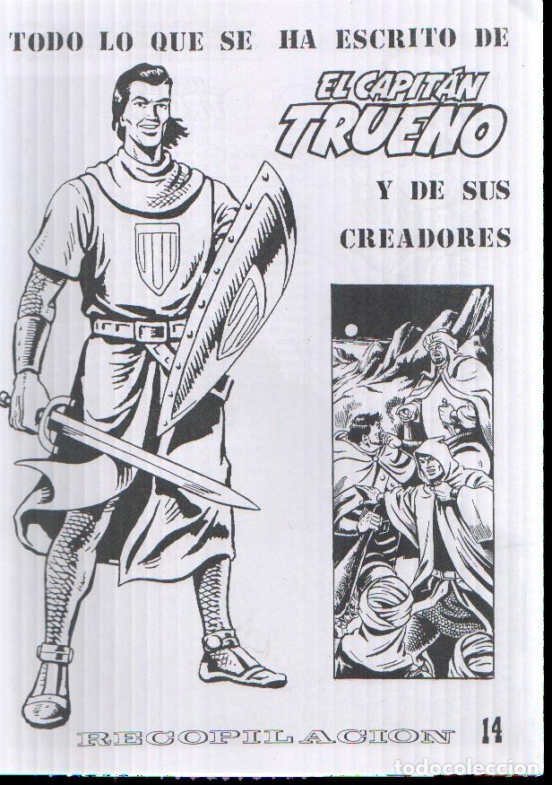 C&oacute;mics: Facsimil: Todo lo que se ha escrito de El Capitan Trueno y de sus creadores numero 14 - Jose Fernand