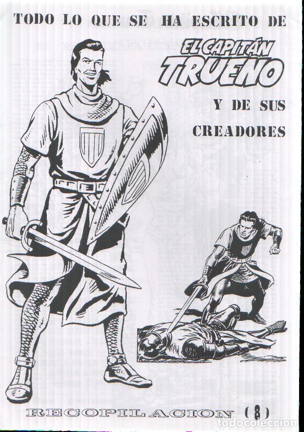 C&oacute;mics: Facsimil: Todo lo que se ha escrito de El Capitan Trueno y de sus creadores numero 08 - Jose Fernand