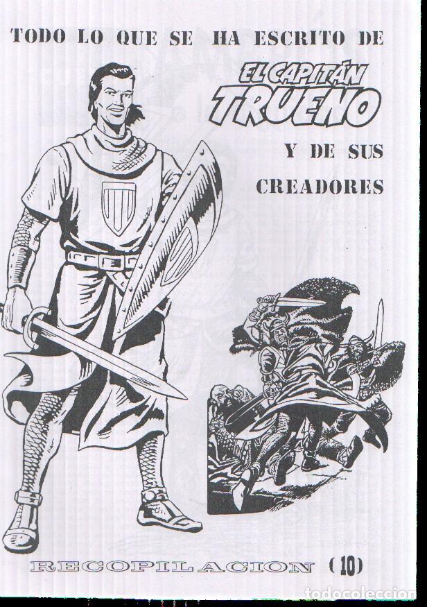 C&oacute;mics: Facsimil: Todo lo que se ha escrito de El Capitan Trueno y de sus creadores numero 10 - Jose Fernand