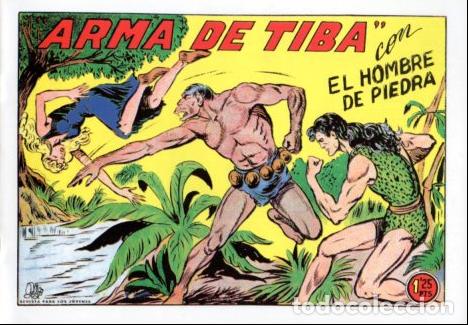 Comics: V10351 Facsimil: El Hombre de Piedra numero 207. Arma de Tiba - Varios