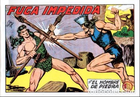Comics: V10356 Facsimil: El Hombre de Piedra numero 202. Fuga Impedida - Varios
