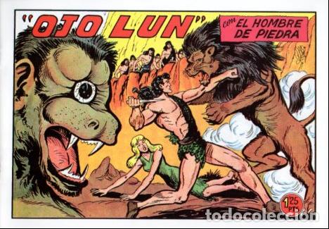 C&oacute;mics: V10376 Facsimil: El Hombre de Piedra numero 182. Ojo Lun - Varios
