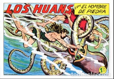 C&oacute;mics: V10348 Facsimil: El Hombre de Piedra numero 210. Los Huans - Varios