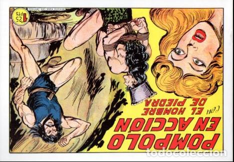 C&oacute;mics: V10353 Facsimil: El Hombre de Piedra numero 205. Pompolo en Accion - Varios