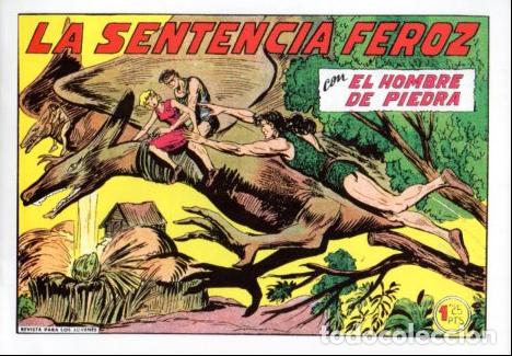 C&oacute;mics: V10358 Facsimil: El Hombre de Piedra numero 200. La Sentencia Feroz - Varios