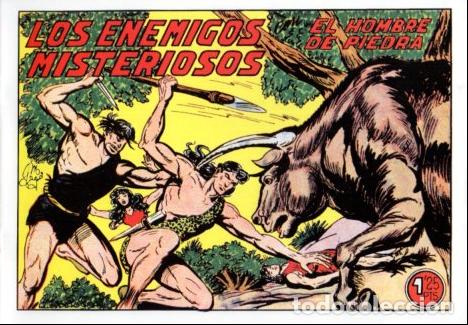 C&oacute;mics: V10391 Facsimil: El Hombre de Piedra numero 167. Los Enemigos Misteriosos - Varios