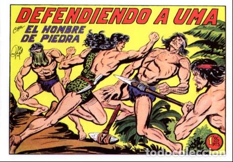 C&oacute;mics: V10401 Facsimil: El Hombre de Piedra numero 157. Defendiendo a Uma - Varios