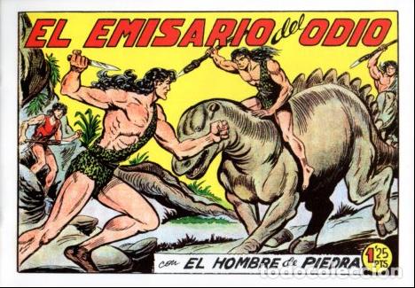 Comics: V10373 Facsimil: El Hombre de Piedra numero 185. El Emisario del Odio - Varios