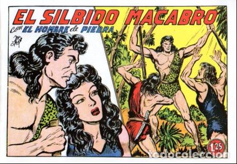 Comics: V10378 Facsimil: El Hombre de Piedra numero 180. El Silbido Macabro - Varios