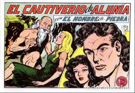 C&oacute;mics: V10383 Facsimil: El Hombre de Piedra numero 175. El Cautiverio de Alunia - Varios