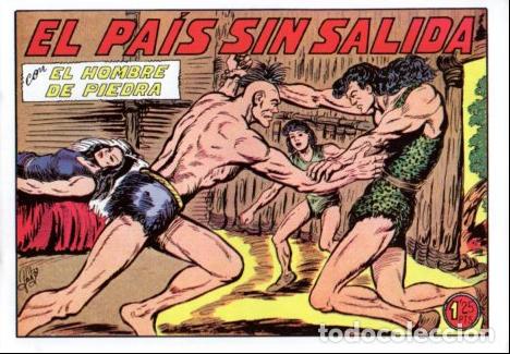 C&oacute;mics: V10398 Facsimil: El Hombre de Piedra numero 160. El Pais sin Salida - Varios