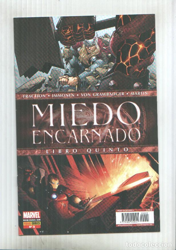 C&oacute;mics: Panini: Miedo encarnado numero 5: libro quinto - varios