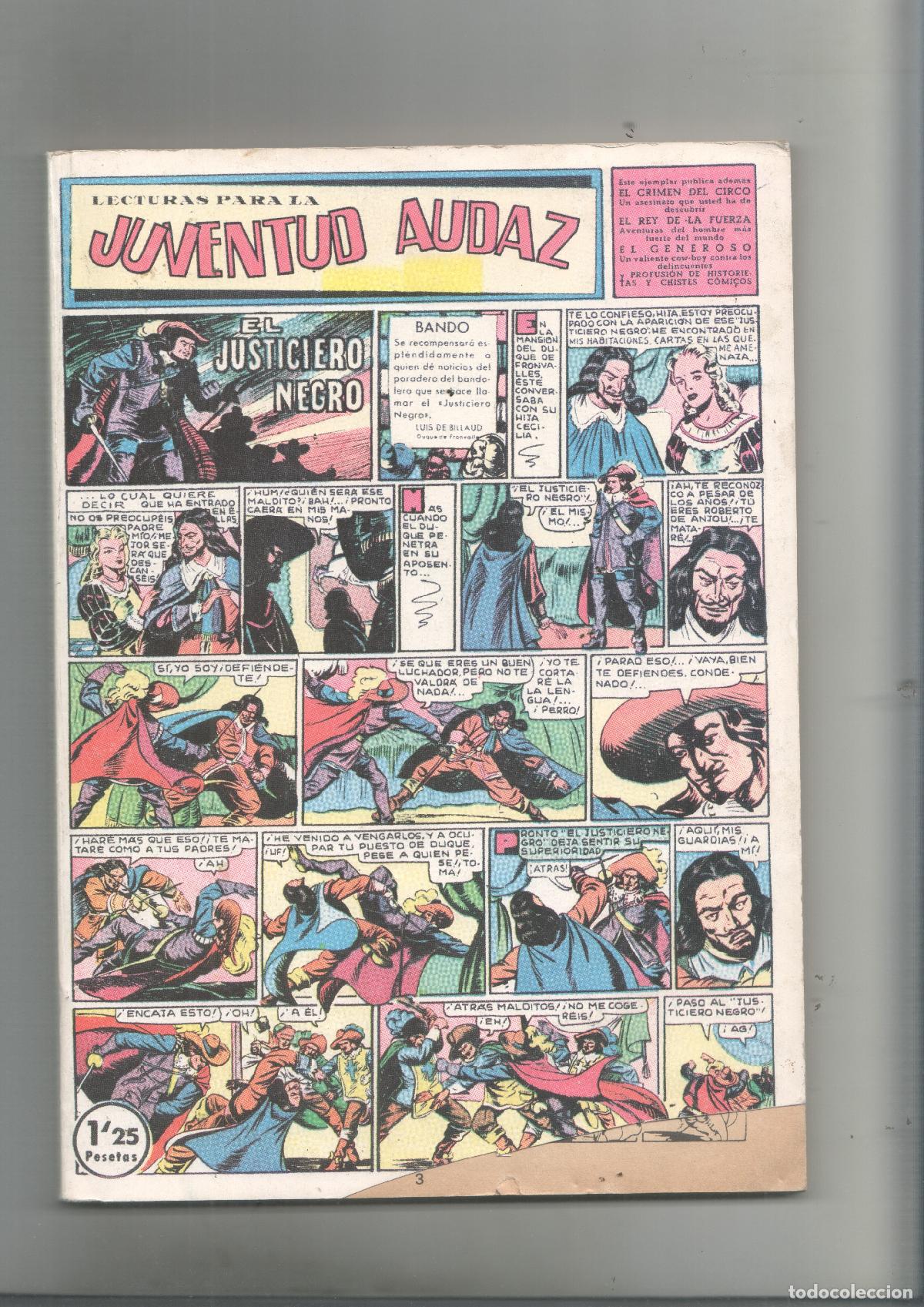 C&oacute;mics: Tomo numero 1: El Justiciero negro (recopila los numeros 1 al 8) - Varios