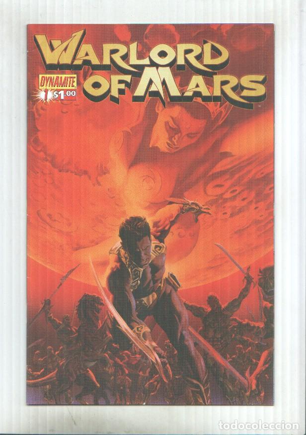 C&oacute;mics: Dynamite: Warlord of Mars numero 1 - varios