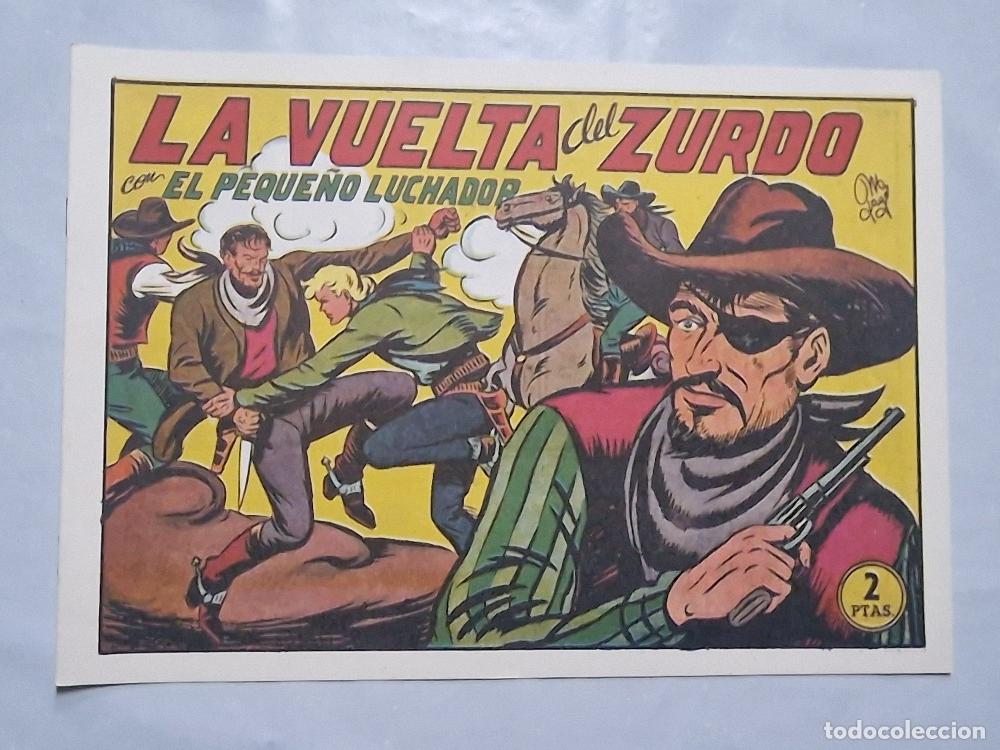 C&oacute;mics: Facsimil: El peque&ntilde;o luchador n&ordm;124 - La vuelta del zurdo - Manuel Gago