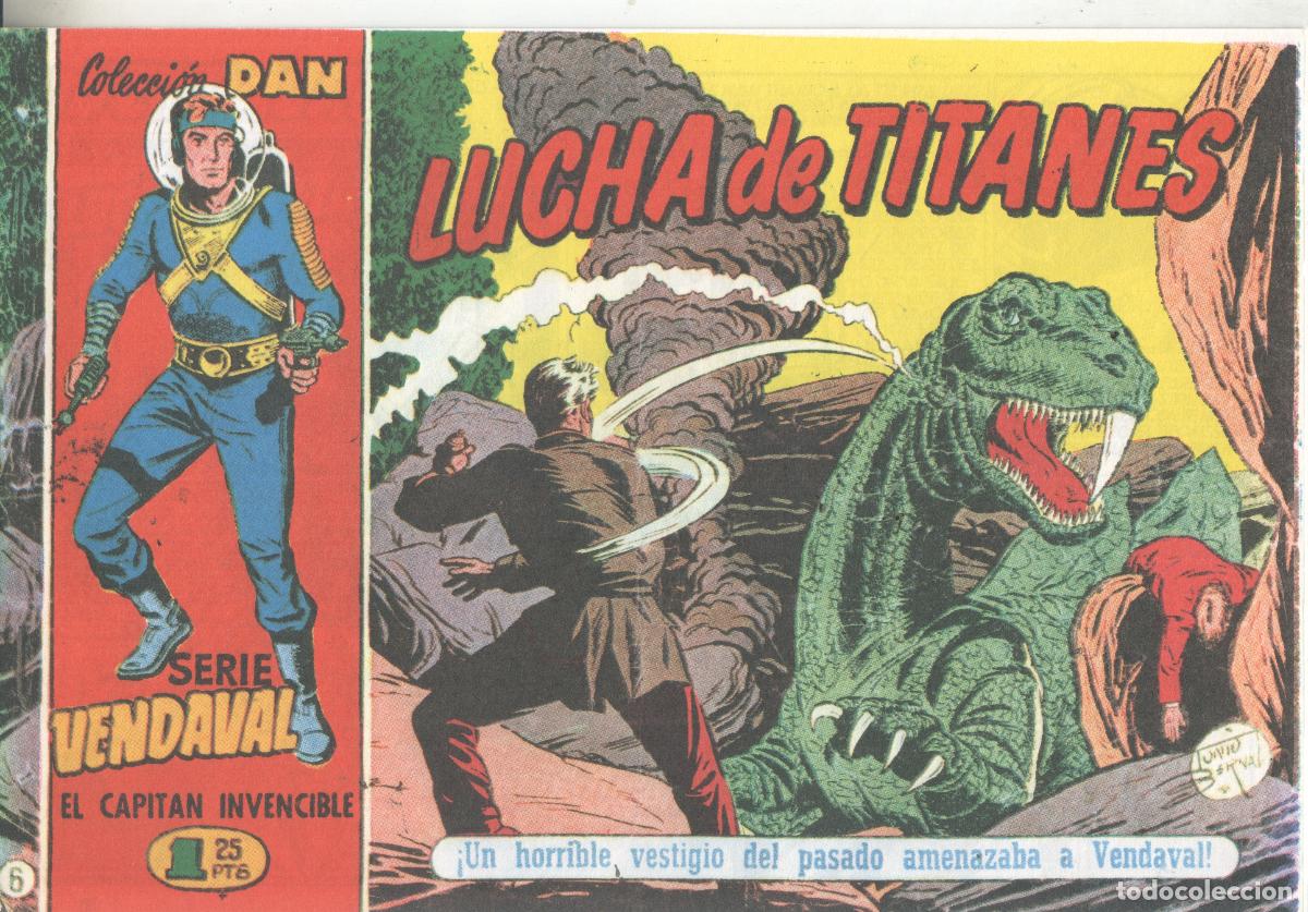 Comics: Facsimil: Vendaval el capitan invencible numero 06: Lucha de titanes - Antonio Bernal