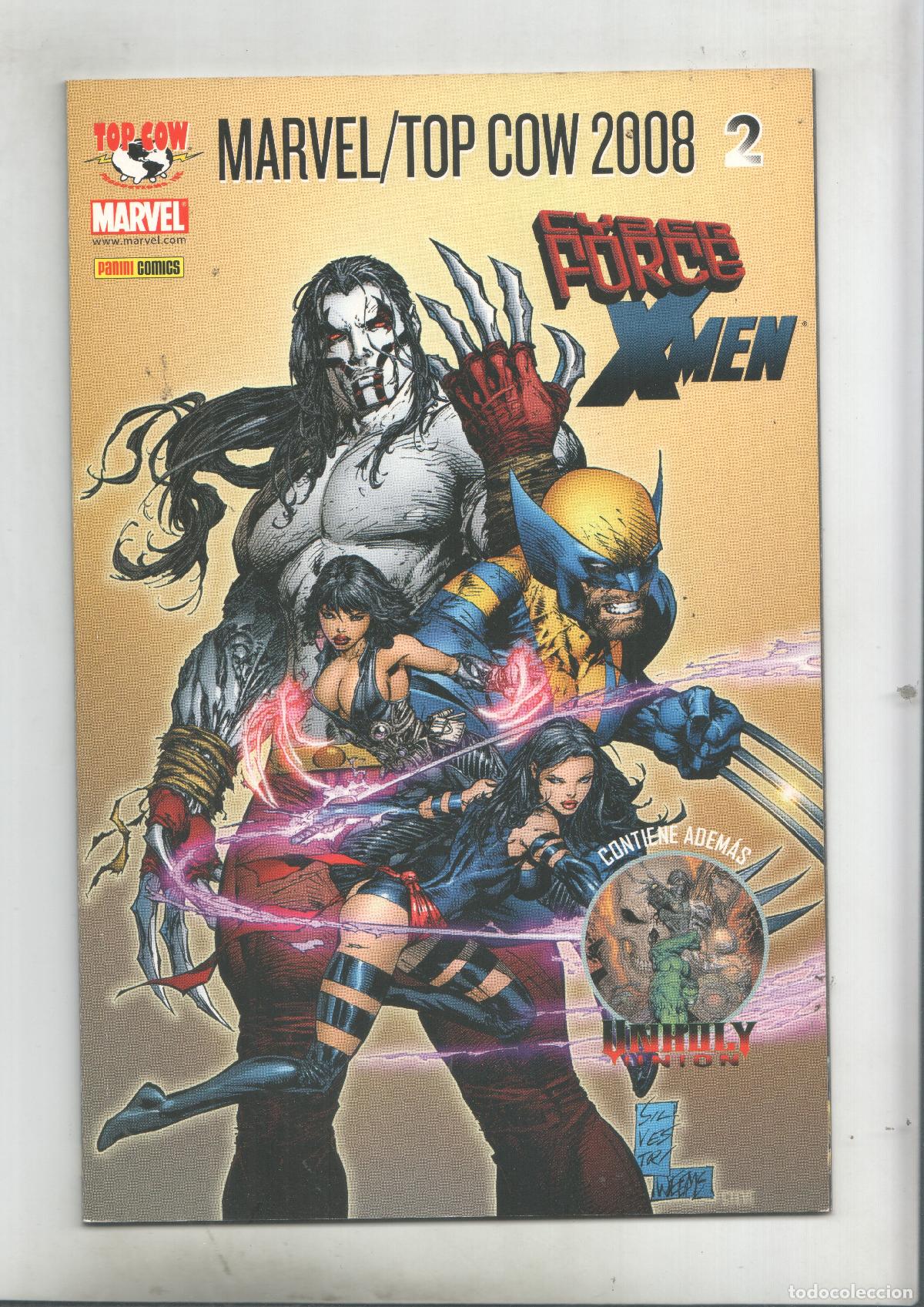 C&oacute;mics: Panini: Marvel/Top Cow 2008 numero 2: Ciberforce- X Men - varios