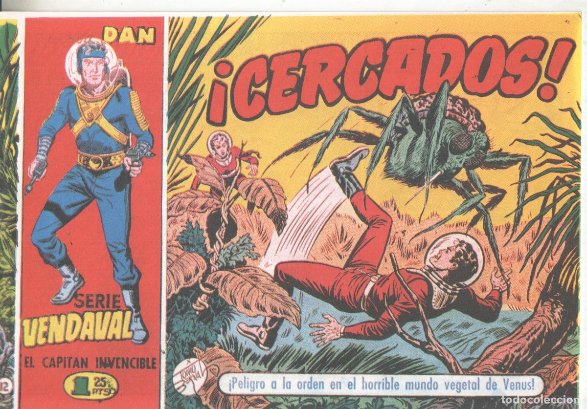 C&oacute;mics: Facsimil: Vendaval el capitan invencible numero 12: Cercados - Antonio Bernal