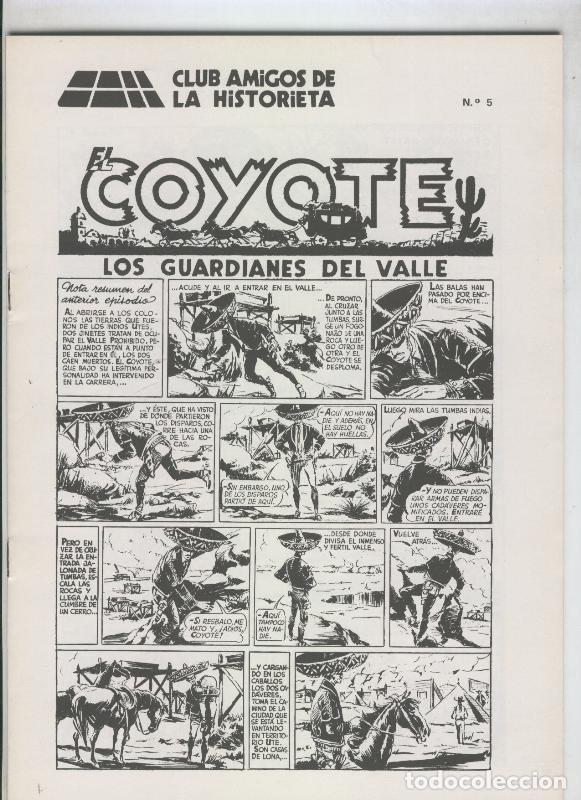 Comics: El Coyote, facsimil CAH numero 05 - Jose Mallorqui-Francisco Batet