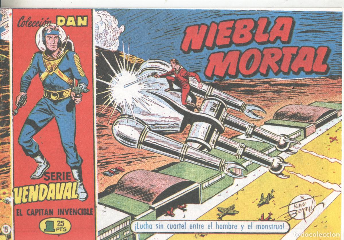 C&oacute;mics: Facsimil: Vendaval el capitan invencible numero 18: Niebla mortal - Antonio Bernal
