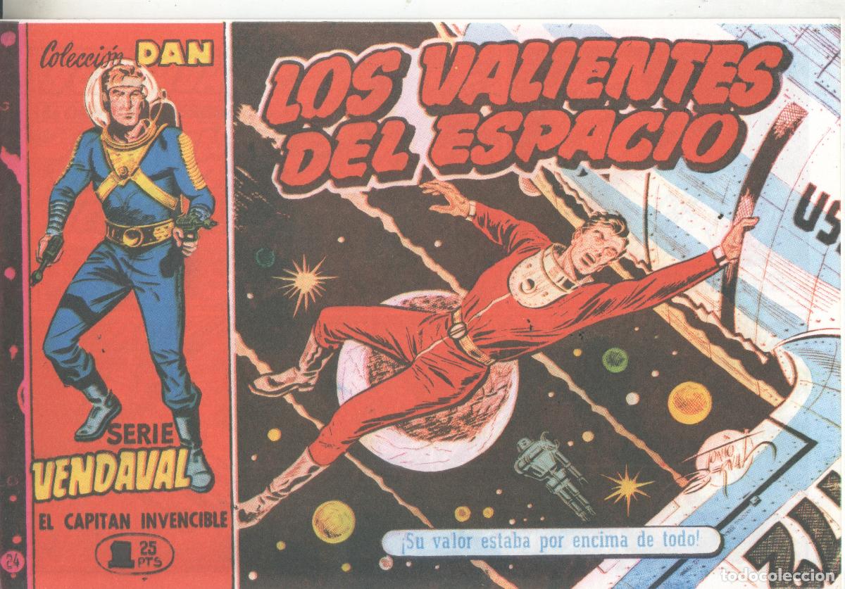 C&oacute;mics: Facsimil: Vendaval el capitan invencible numero 24: Los valientes del espacio - Antonio Bernal