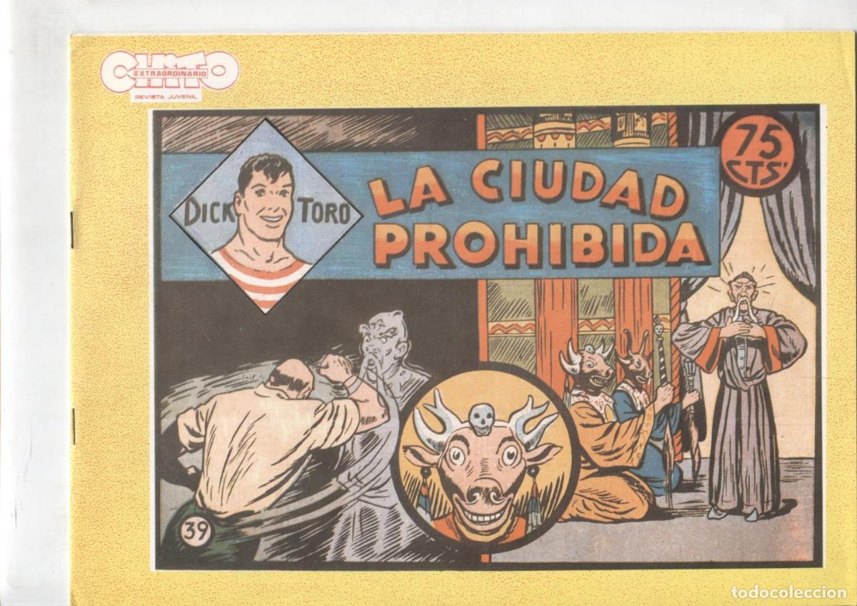 Comics: Dick Toro facsimil numero 39: La ciudad prohibida - Dell Acqua