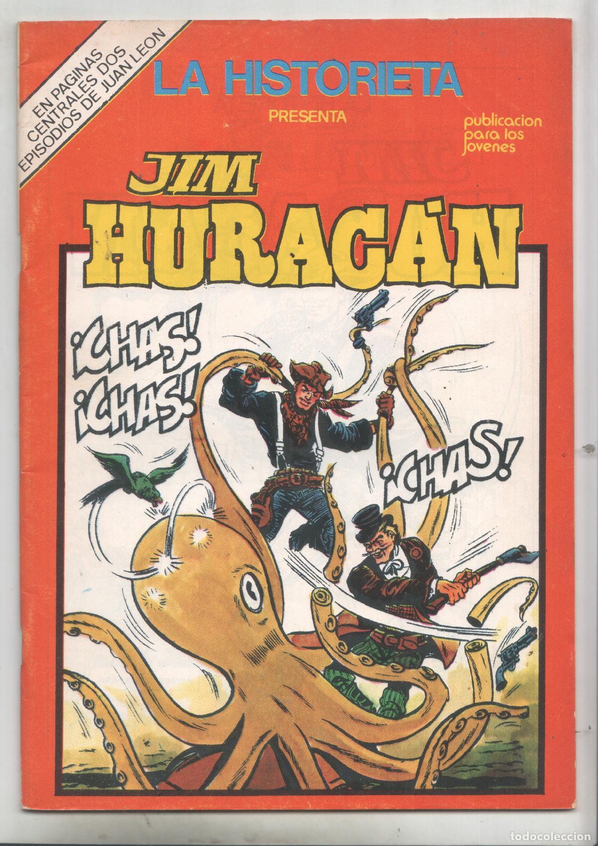 Comics: La Historieta presenta: Jim Huracan + Juan Leon numero 5 (22) - Jordi Buixader-Jose Grau