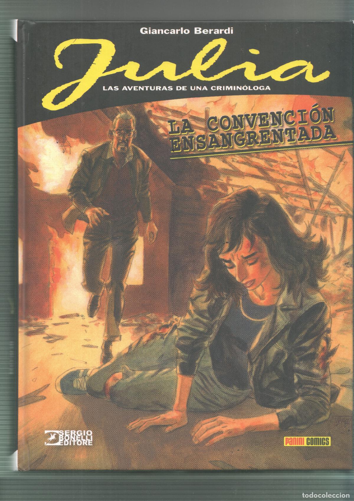 Comics: Panini: Julia las aventuras de una criminologa: La convencion ensangrentada - Giancarlo Berardi