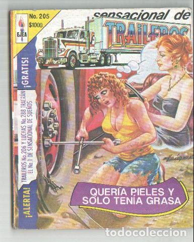 C&oacute;mics: Publicacion Mexicana: Sensacional de Traileros: Queria pieles y solo tenia grasa - varios