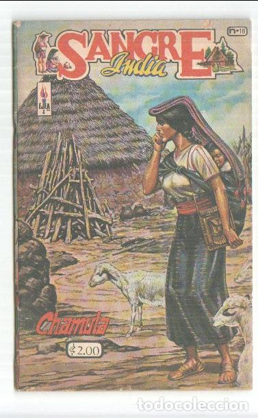 C&oacute;mics: Publicacion Mexicana: Sangre india; Chamula - varios