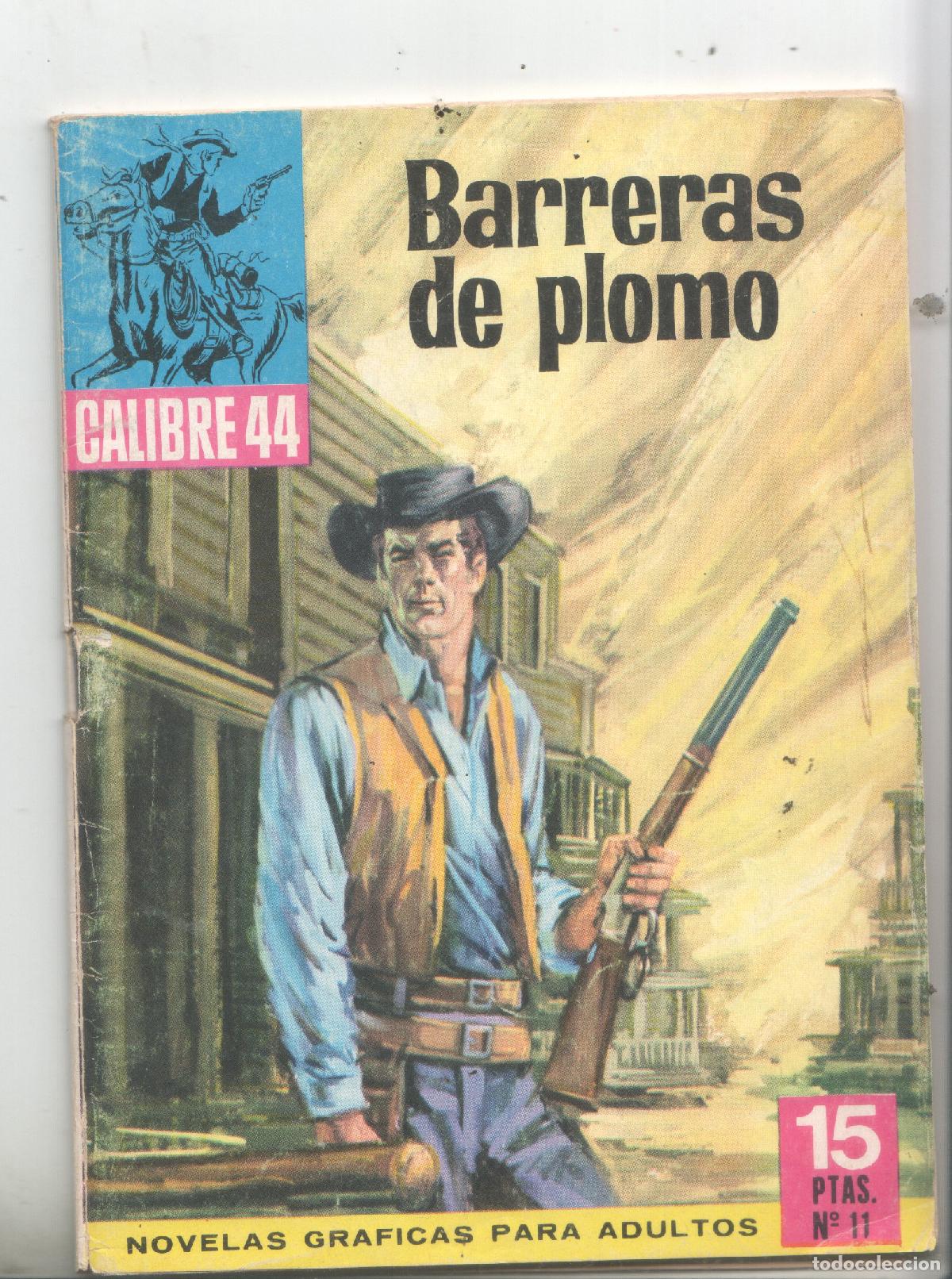 C&oacute;mics: Calibre 44 numero 11: Barreras de plomo -