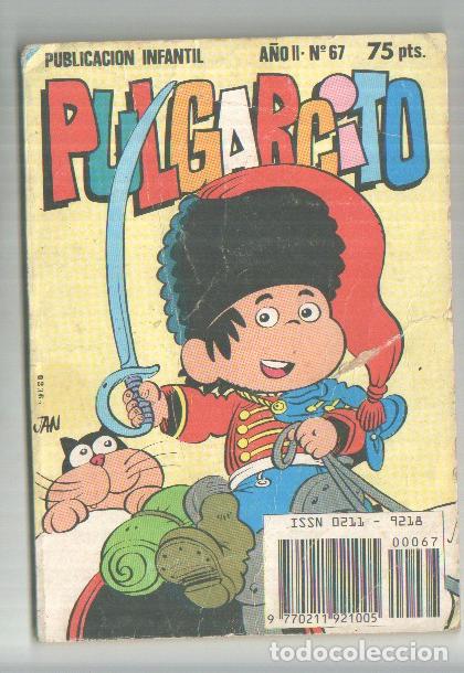 C&oacute;mics: Pulgarcito bolsillo,edicion 1981 numero 067 (raja en cubierta) - Varios