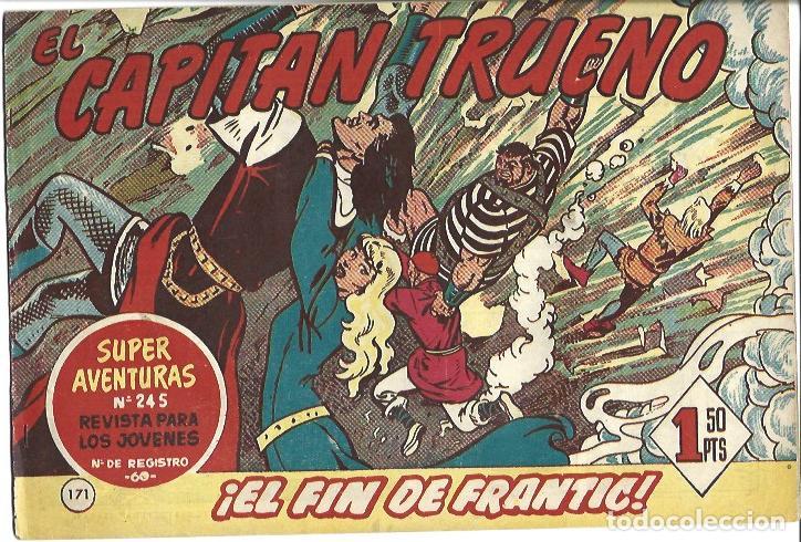 C&oacute;mics: El Capitan Trueno. El Fin del Frantic