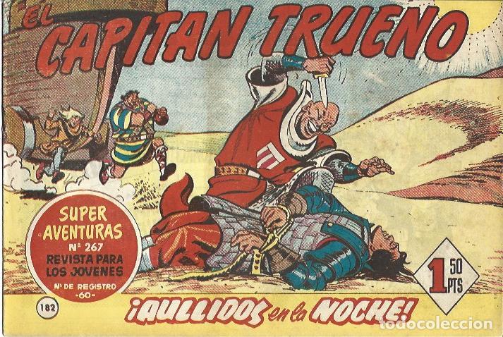 Fumetti: El Capitan Trueno. Aullidos en la noche