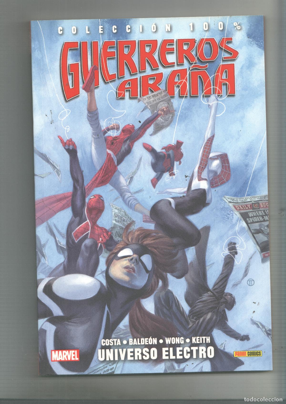 Fumetti: Panini: Coleccion 100%: Guerreros Ara&ntilde;a volumen 1: Universo electro - Costa, Baldeon, Wong, Kith
