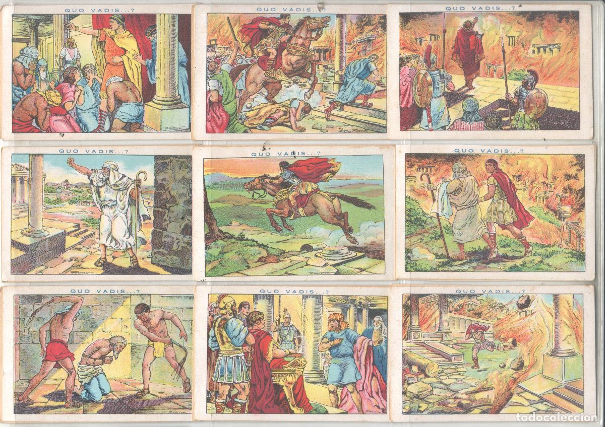 Comics: Coleccion Cromos: Quo Vadis que consta de 40 cromos -