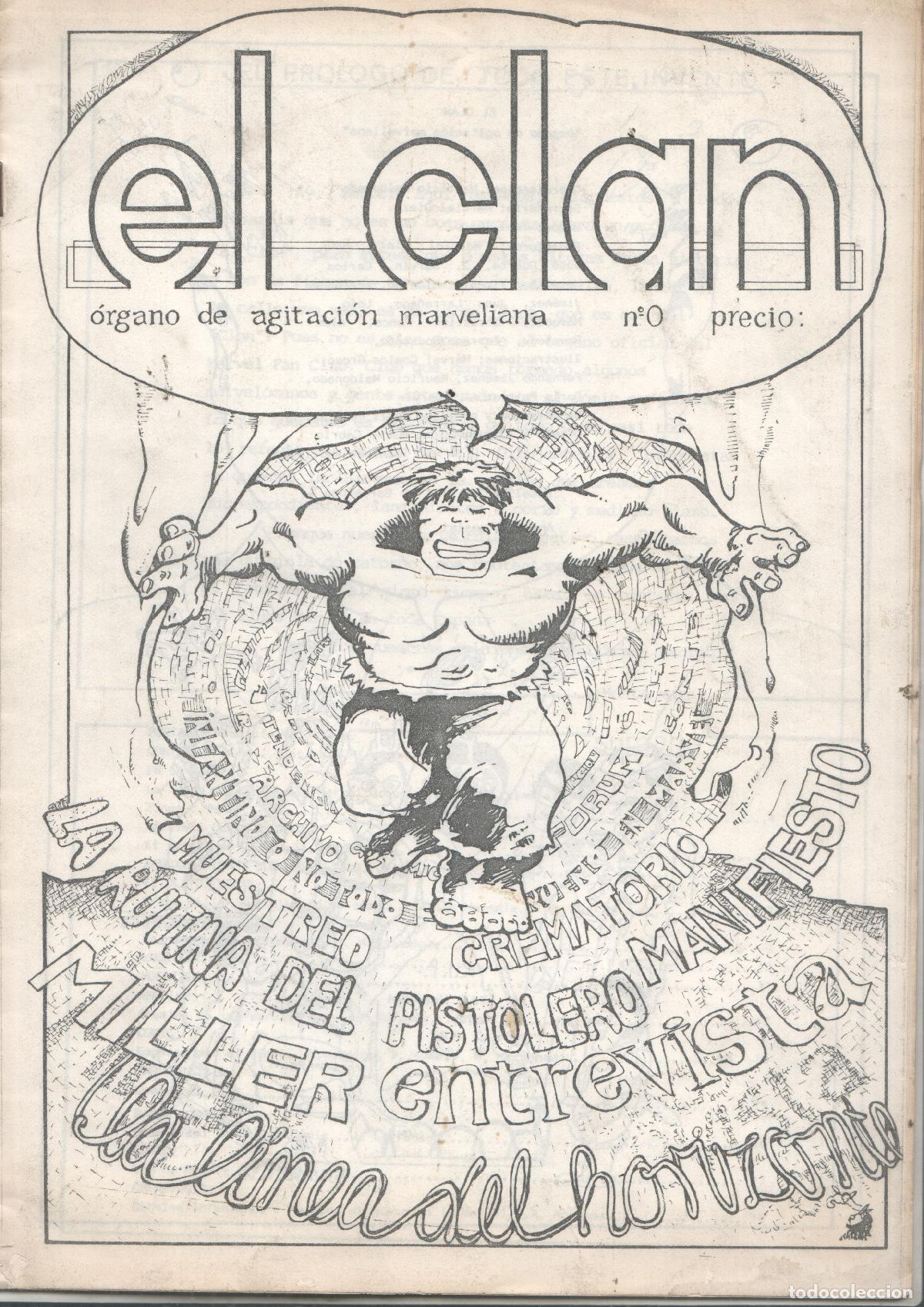 Comics: Fanzine: El Clan Marvel numero - Varios