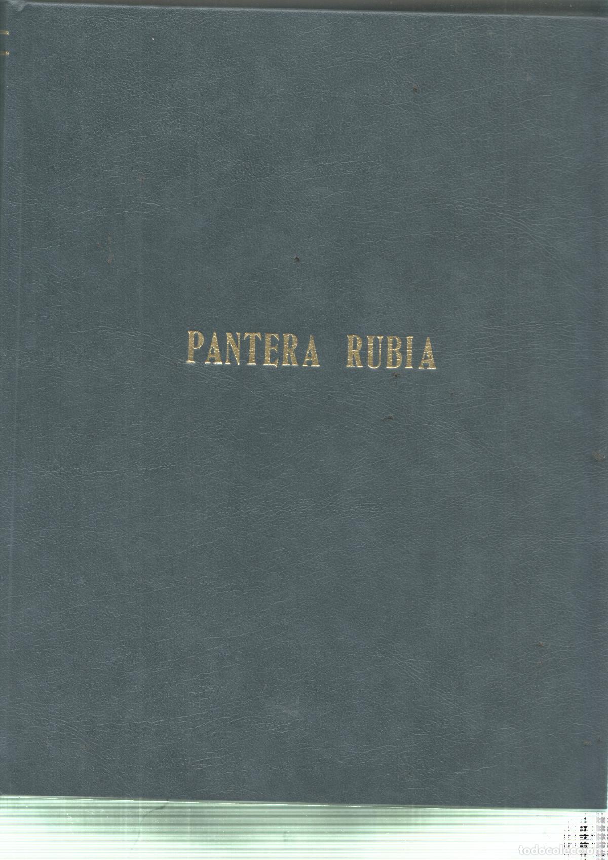 Comics: Pantera Rubia, coleccion facsimil encuadernada en un tomo tapa color verde oscuro - Varios