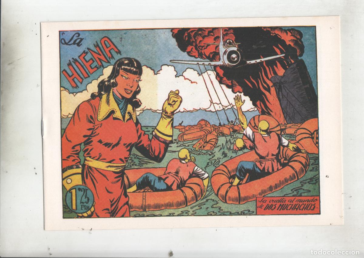 Comics: Facsimil: La vuelta al mundo de dos muchachos numero 21: La hiena - Boixar
