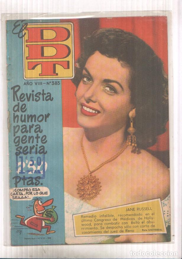 Comics: EL DDT numero 383 portada de Jane Russell - varios