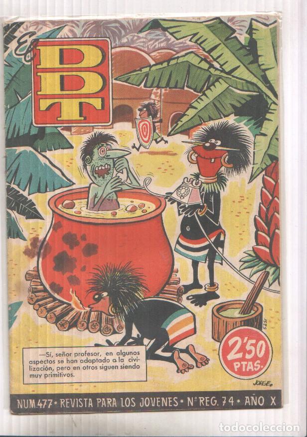 Comics: EL DDT numero 477 portada de Jorge - varios