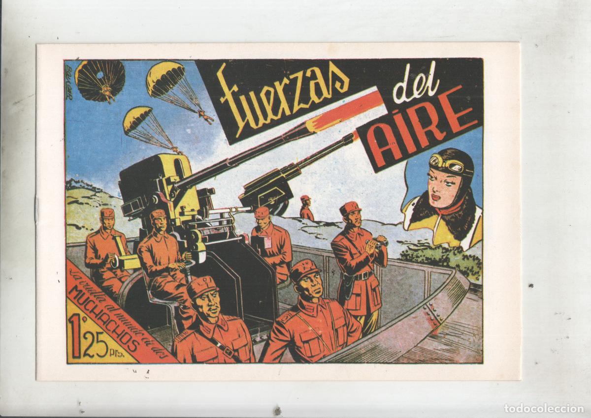 Comics: Facsimil: La vuelta al mundo de dos muchachos numero 19: Fuerzas del aire - Boixar