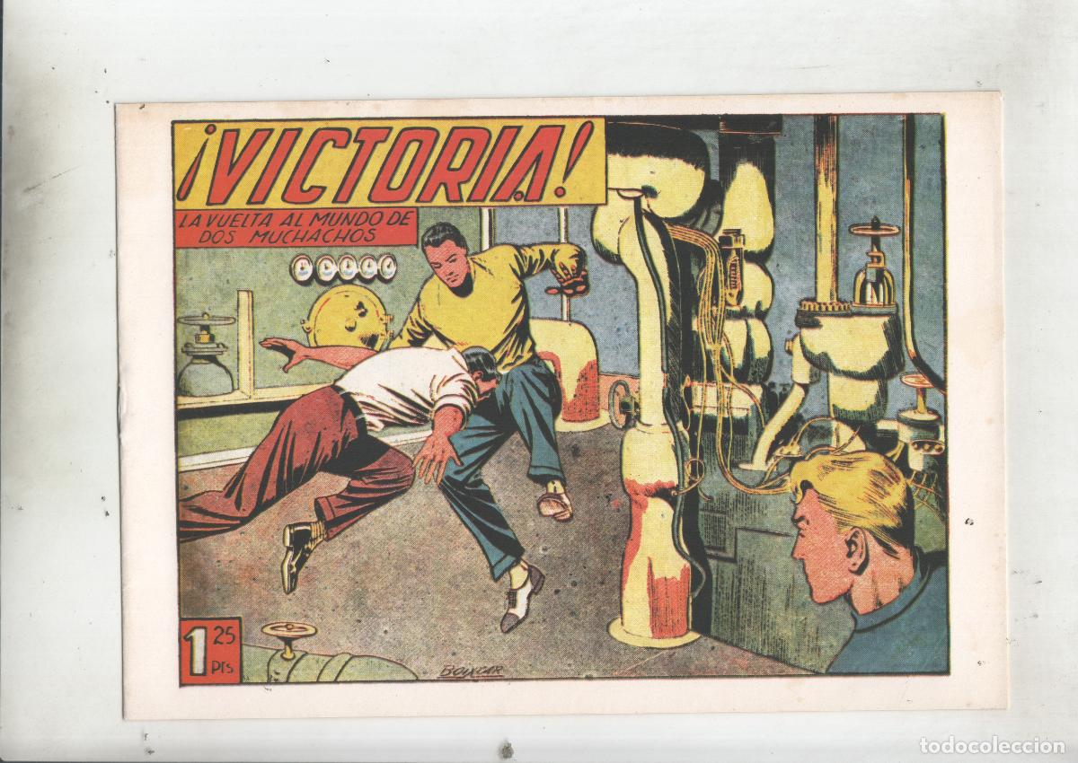 Comics: Facsimil: La vuelta al mundo de dos muchachos numero 24: Victoria - Boixar