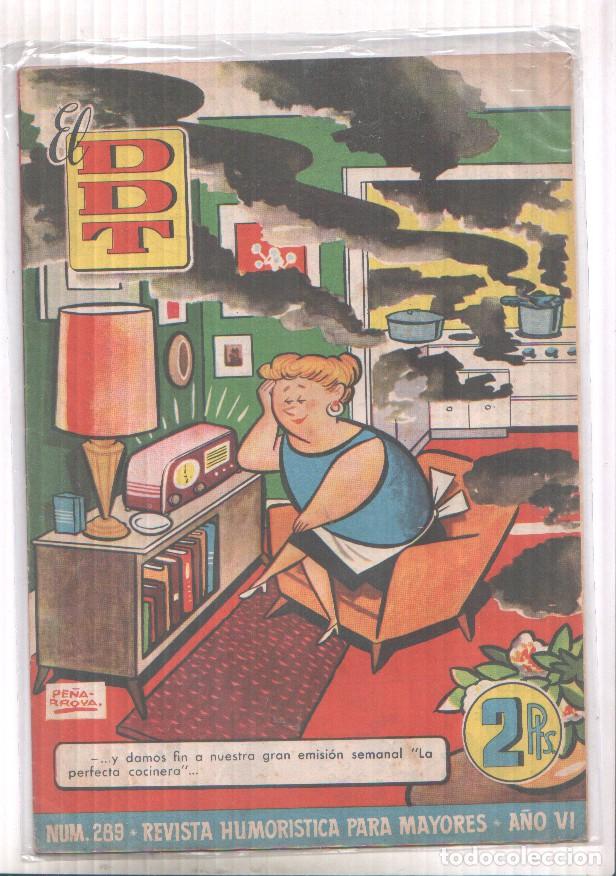 Comics: EL DDT numero 289 portada de Pe&ntilde;arroya - varios